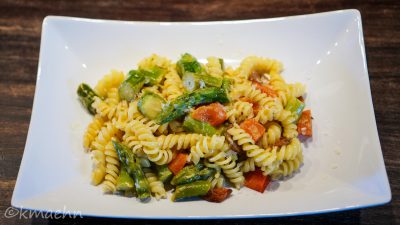 Spargel-Gorgonzola-Pfanne